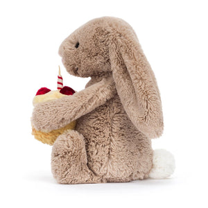 Jellycat Bashful Beige Bunny Birthday