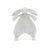 Jellycat Bashful Grey Bunny Comforter