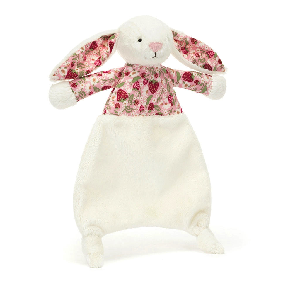Jellycat Blossom Cream Bunny Berry Comforter
