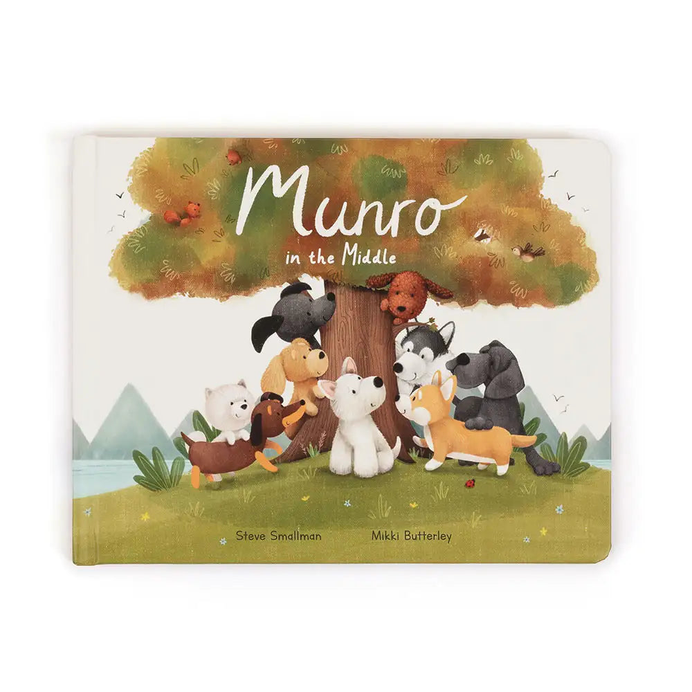 Jellycat Munro in the Middle Book