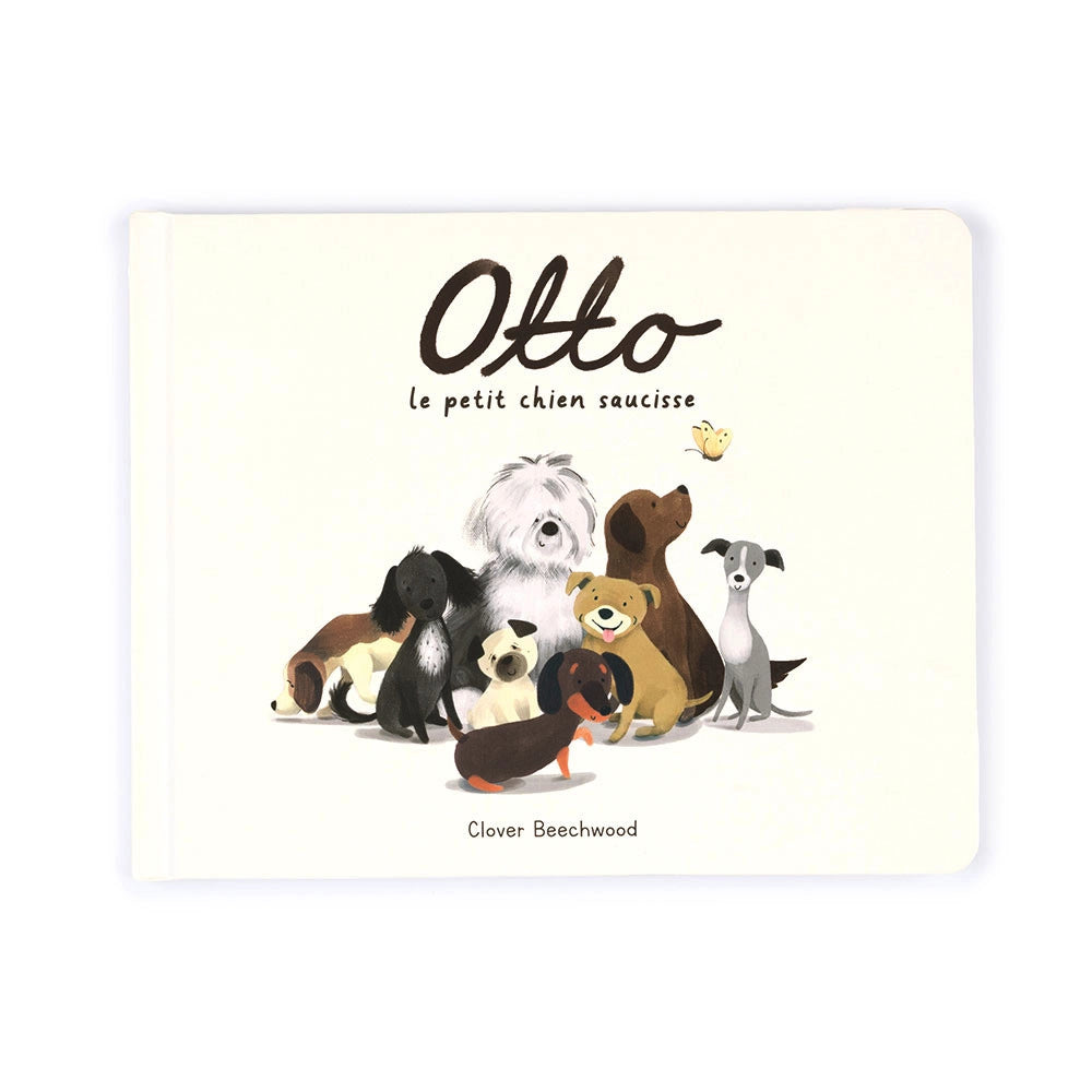 Jellycat Otto Le Petit Chien Saucisse Livre