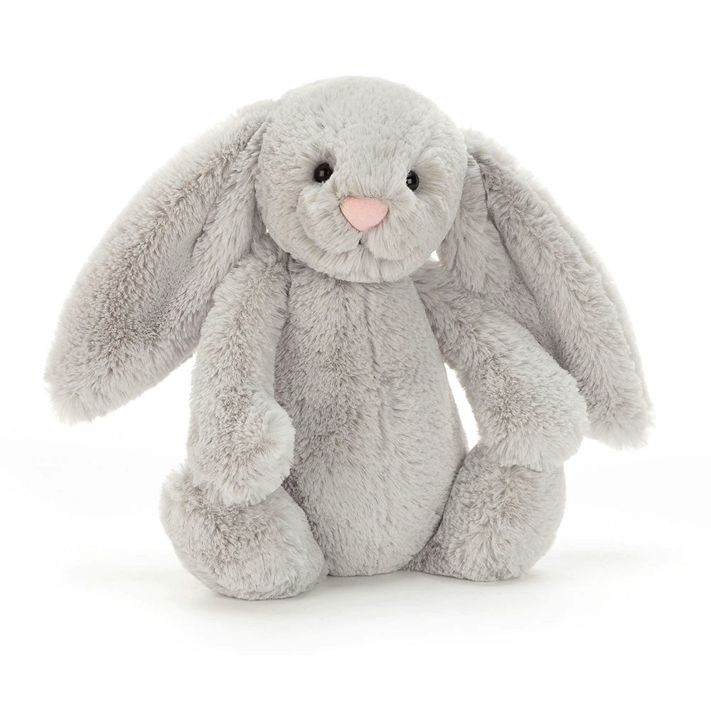 Jellycat Bashful Grey(Silver) Bunny - Medium