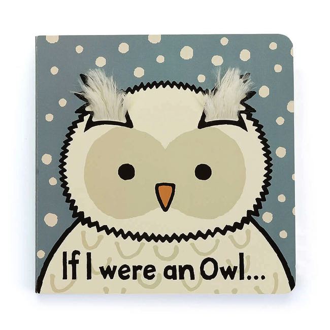 Jellycat If I Were An Owl Board Book - Snowy Owl