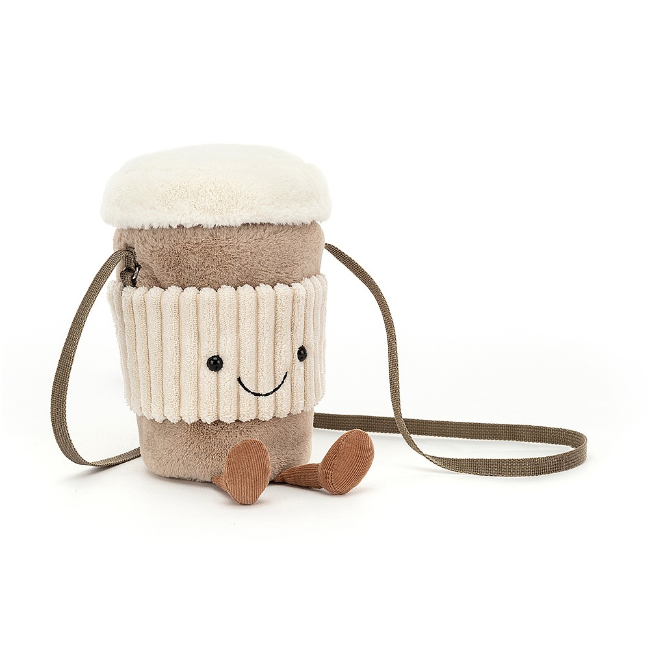 jellycat amuseable coffee-to-go bag