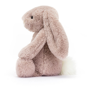 jellycat luxe bashful rosa bunny - medium