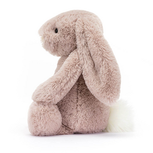 Jellycat Luxe Bashful Rosa Bunny - Medium