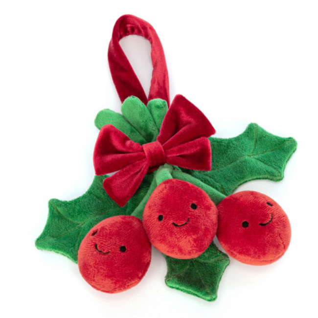 jellycat amuseables red holly