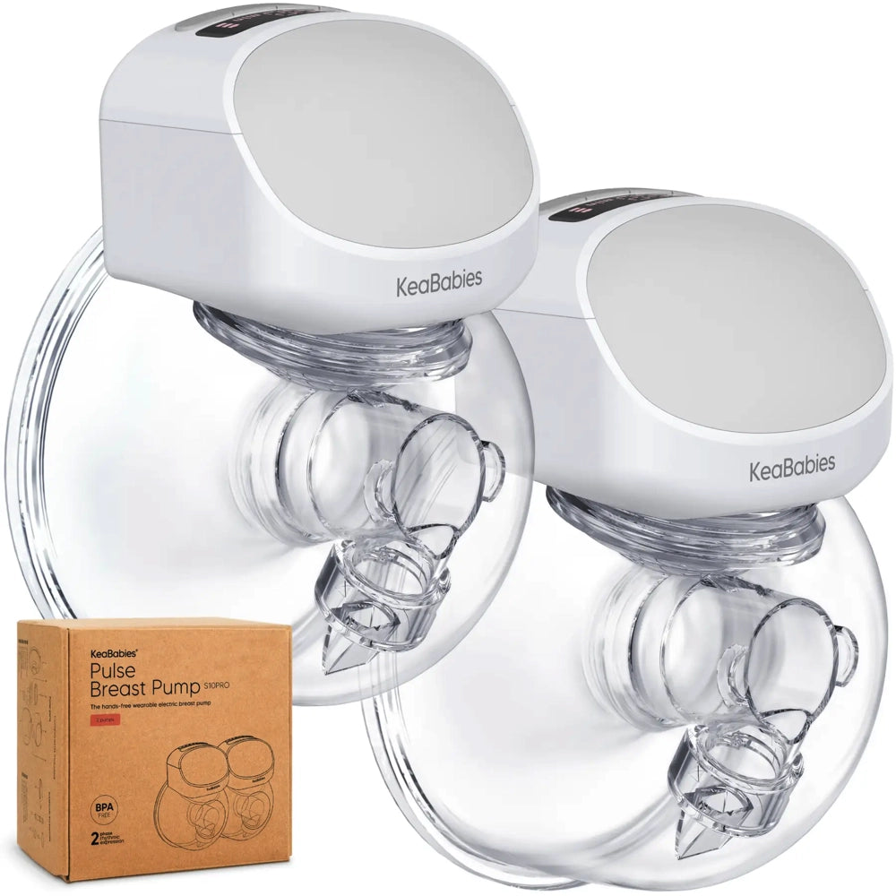 Keababies Pulse Breast Pump Hands Free Electric Milk Pump