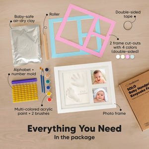 Keababies Baby Handprint and Footprint Keepsake