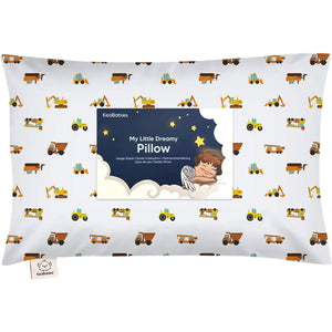 Keababies Toddler Pillow with Pillowcase - Construction