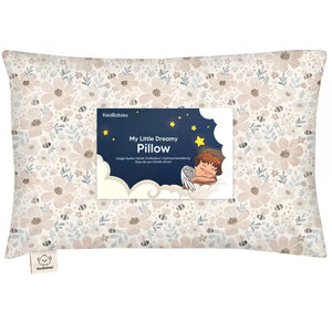 Keababies Toddler Pillow with Pillowcase - Flora Vale