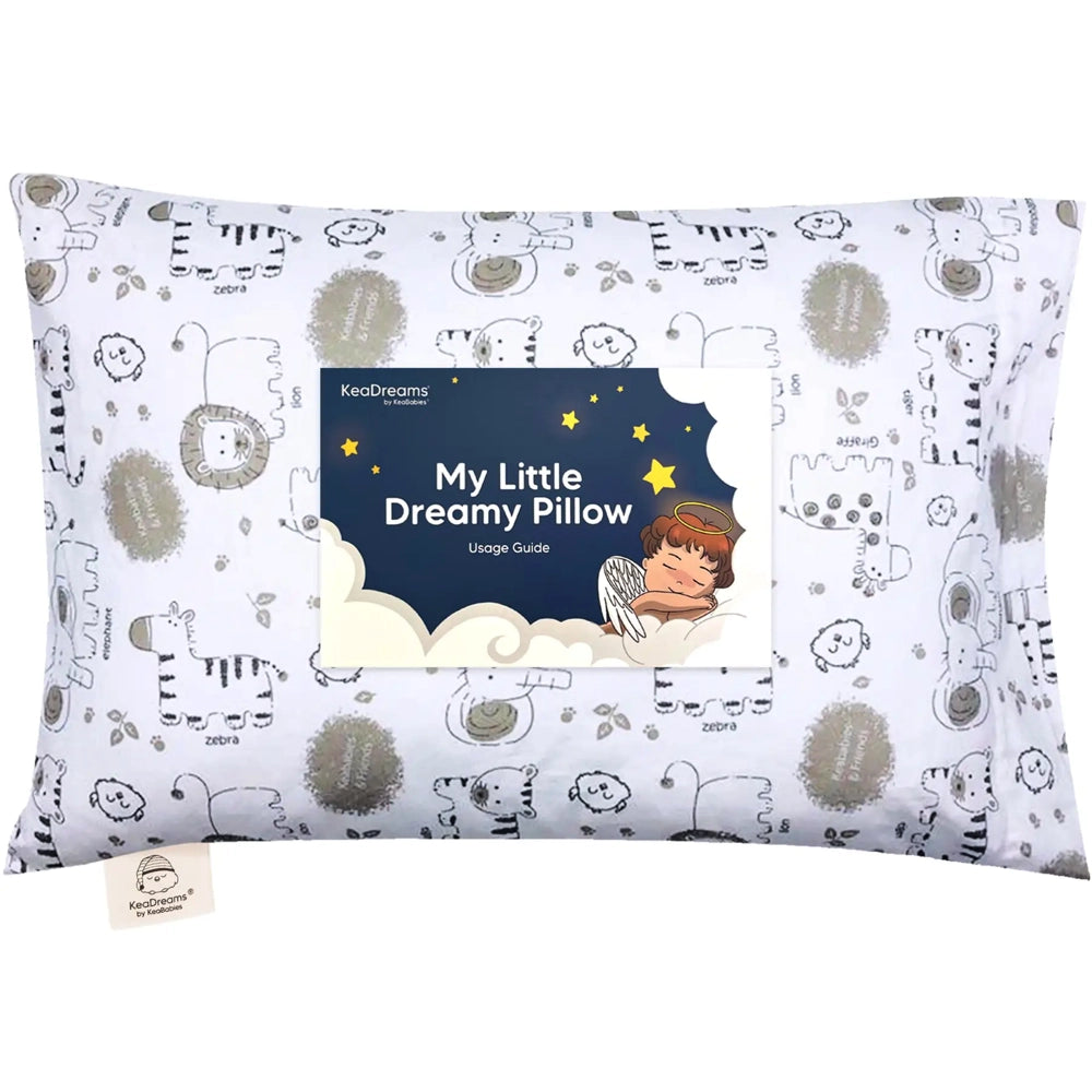 Keababies Toddler Pillow with Pillowcase - KeaSafari