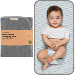 Keababies Swift Portable Changing Pad - Classic Gray