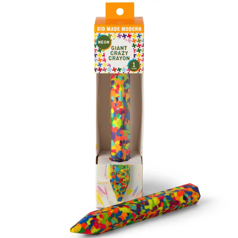 Kid Made Modern Giant Neon Crazy Crayon