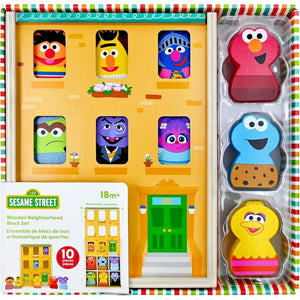 Sesame Street Wooden Brownstone Play Set