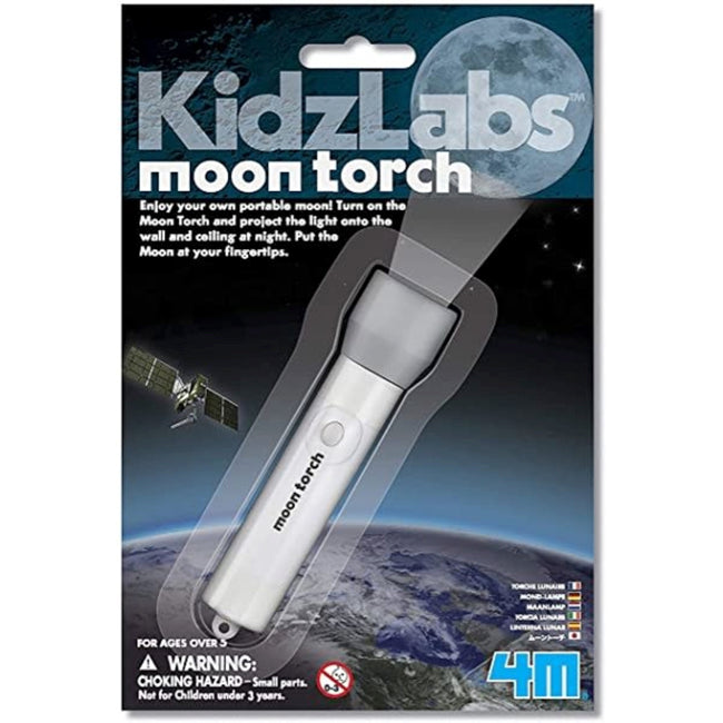 4M kidz labs pocket moon torch