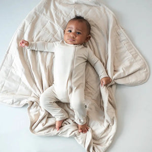 Kyte Baby Baby Blanket in Bisque