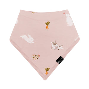 Kyte Baby Bib in Blush Rabbit