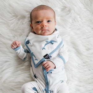 Kyte Baby Bib in Dolphin