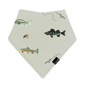 Kyte Baby Printed Bib in Fishing