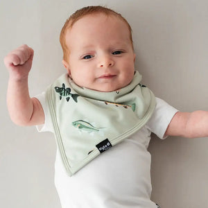 Kyte Baby Printed Bib in Fishing