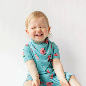 Kyte Baby Bib in Hibiscus