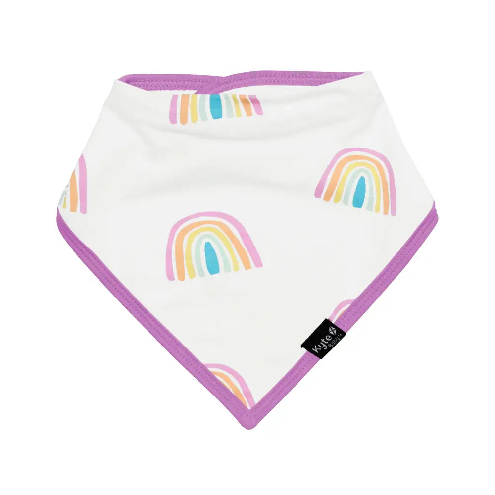 Kyte Baby Bib in Poi Rainbow