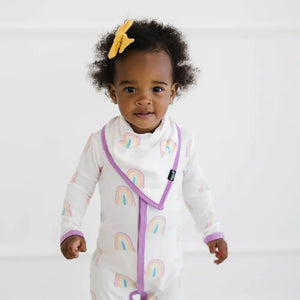 Kyte Baby Bib in Poi Rainbow