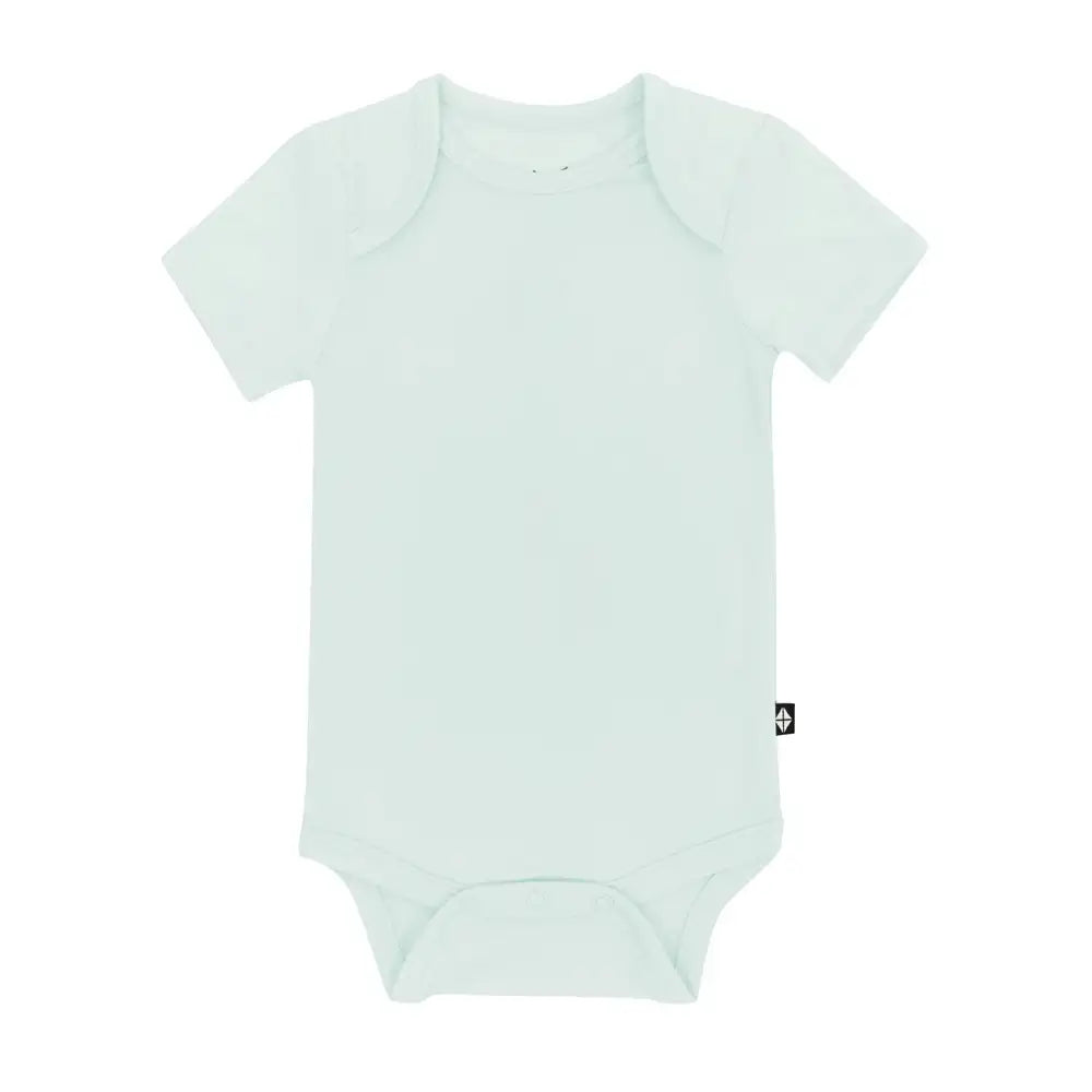 Kyte Baby Short Sleeve Bodysuit in Dew
