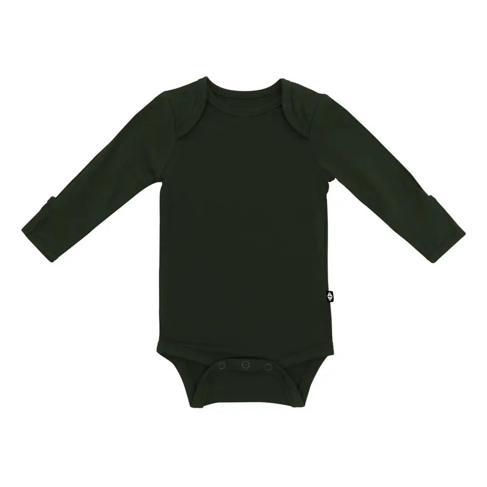 Kyte Baby Long Sleeve Bodysuit in Fir