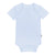 Kyte Baby Short Sleeve Bodysuit in Mist