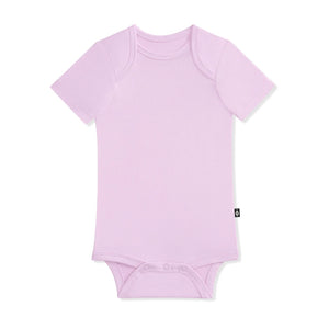 Kyte Baby Short Sleeve Bodysuit in Thistle