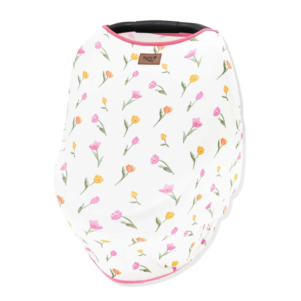 Kyte Baby Car Seat Cover in Tulip