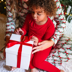 Kyte Baby Long Sleeve Toddler Pajama Set in Cardinal