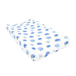 Kyte Baby Printed Change Pad Cover in Hydrangea