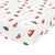 Kyte Baby Crib Sheet in Santa Sleigh