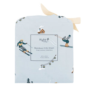 Kyte Baby Crib Sheet in Ski
