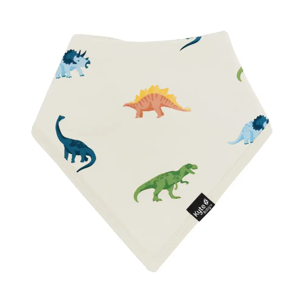 Kyte Baby Bib in Ecru Roar