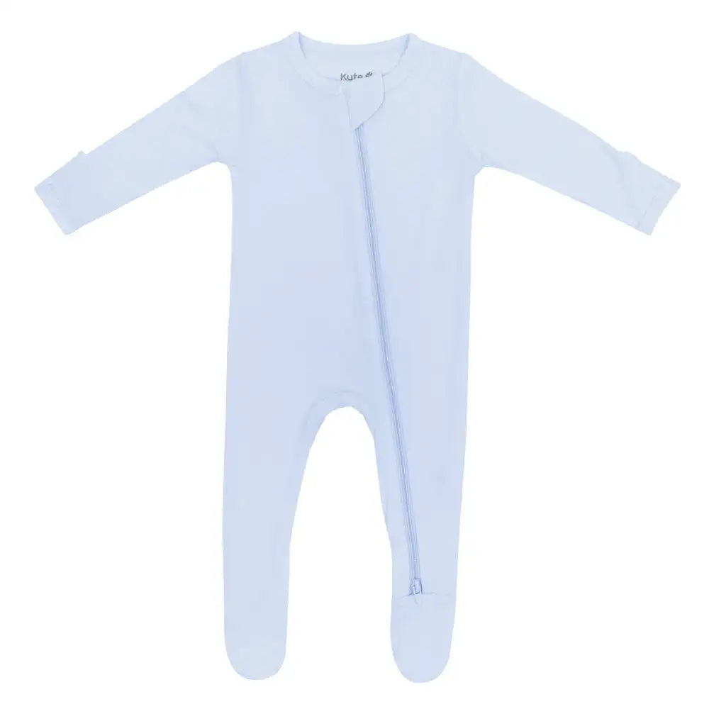 Kyte Baby Zippered Footie in Mist