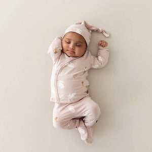 Kyte Baby Take Me Home Set with Cap in Blush Rabbit