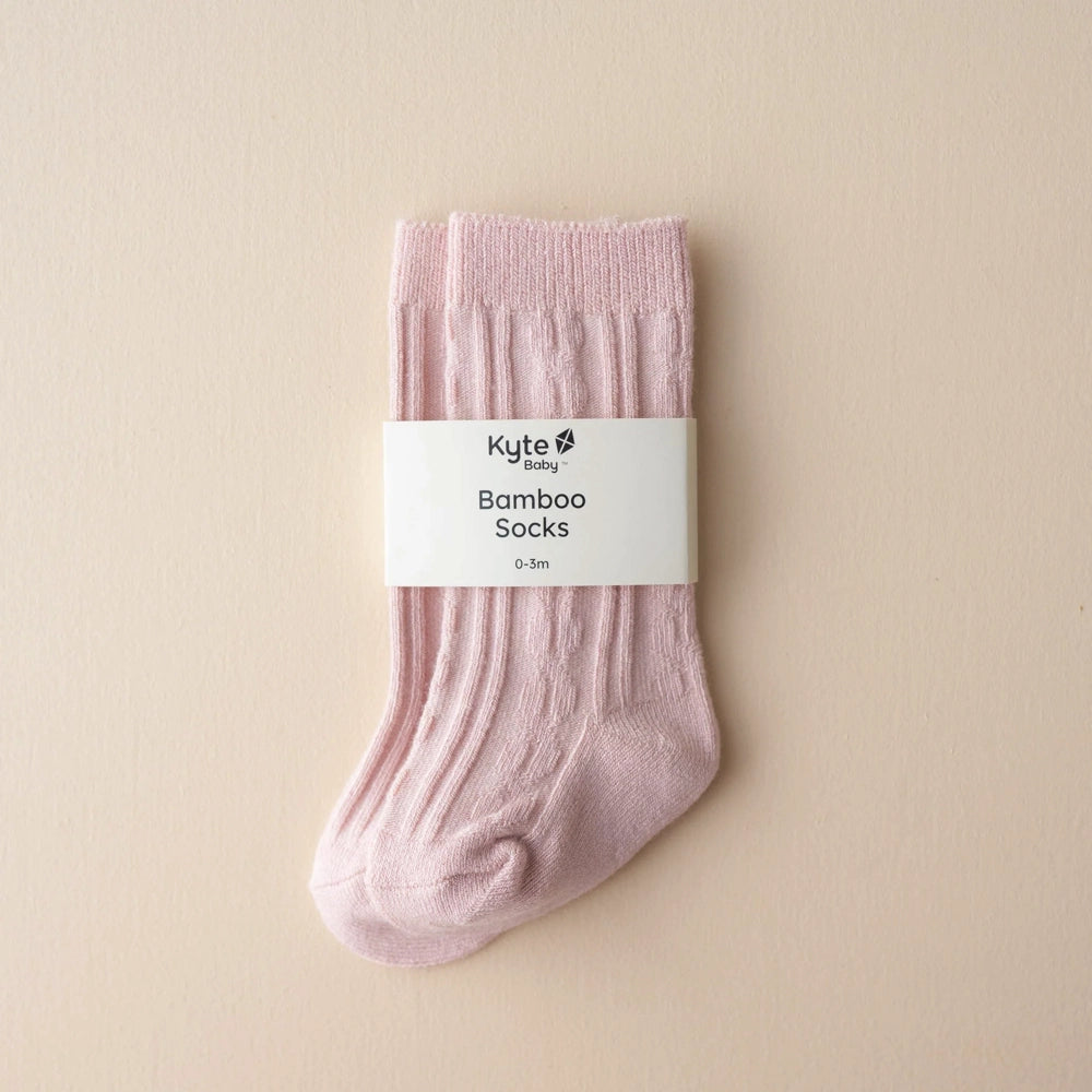 Kyte Baby Knee High Socks in Blush
