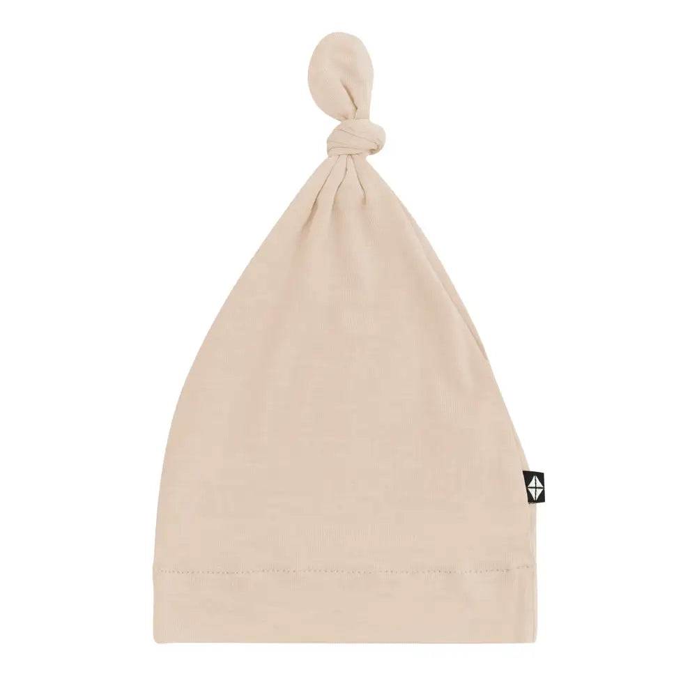 Kyte Baby Knotted Cap in Bisque