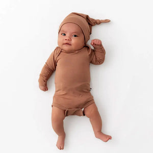 Kyte Baby Knotted Cap in Latte