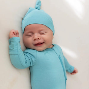 Kyte Baby Knotted Cap in Makai