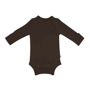 Kyte Baby Long Sleeve Bodysuit in Espresso