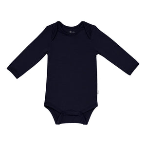 Kyte Baby Long Sleeve Bodysuit in Navy