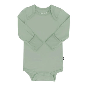 Kyte Baby Long Sleeve Bodysuit in Thyme