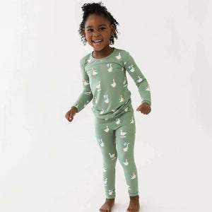 Kyte Baby Long Sleeve Pajamas in Silly Goose