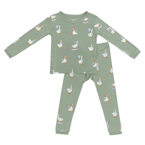 Kyte Baby Long Sleeve Pajamas in Silly Goose
