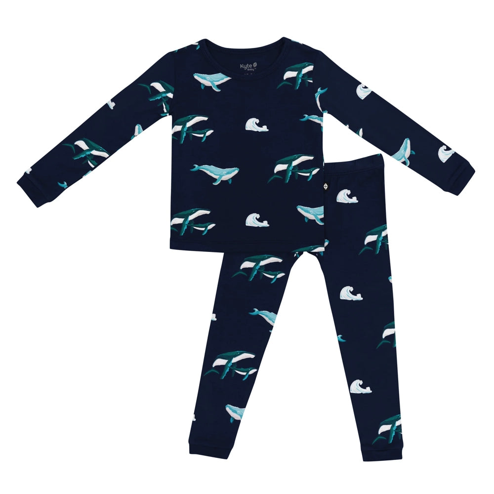 Kyte Baby Long Sleeve Toddler Pajama Set - Humpback
